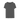 Cool Light Charcoal (Grey) Classic Men's T-shirt with a small (1cm) Bluey Merino Logo ram horn tag on the sleeve cuff (left). Men's Merino Emrik T-Shirt Bluey Merino