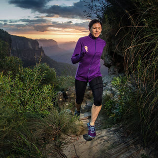 photo © Amada Westwood - Amanda is wearing Bluey Merino Tasmania tank in Turkish stone. 