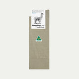Humphrey Law health sock packaging with a lama illustration on a white background