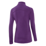 Women’s Tasmanian Merino 340 Ponte Full Zip Jacket - Bluey Merino