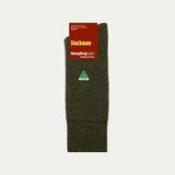 Merino Blend Stockman socks in Khaki-Black © Humphrey Law