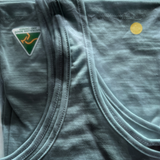 Women’s Merino Travel Tank - Oyster Bay - Factory Second - Bluey Merino Tasmania