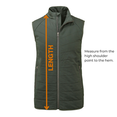 Men’s Merino Gilet Vest - Final Sale - Bluey Merino Tasmania