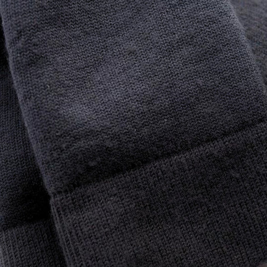 Close-up of Black wool winter sports socks © Humphrey Law