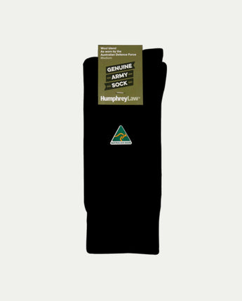 66F_Black_Genuine Army Sock