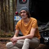 Men's Tasmanian Merino 180 Emrik T-Shirt - Bluey Merino Tasmania