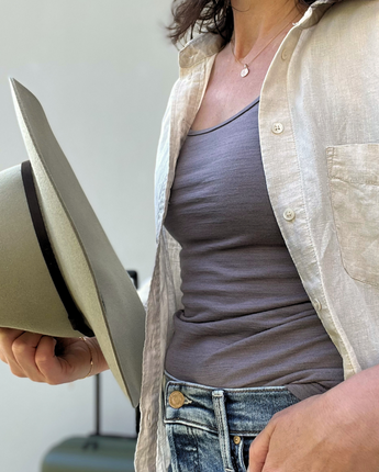 NEW Women’s Merino 160 Travel Tank - Dusk - Bluey Merino Tasmania