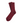 NEW Base Ribbed Tasmanian Merino Crew Socks - Burgundy - Bluey Merino Tasmania