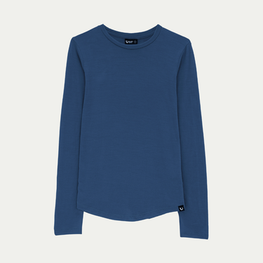 Women's Callie Merino Long Sleeve T-shirt - Bluey Merino Tasmania