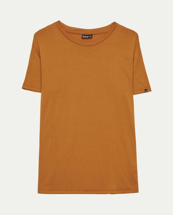 Emrik Merino Mens T-shirt in yellow - Fenton @ Bluey Merino Tasmania
