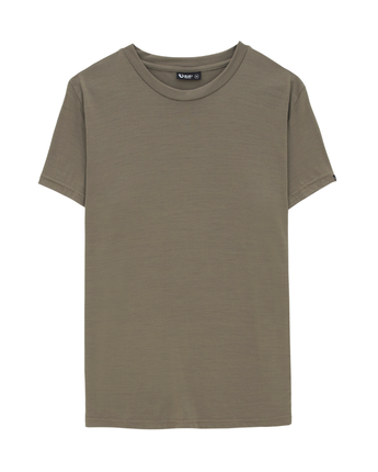 Emrik casual T-shirt for men made on Merino wool © Bluey merino Tasmania 