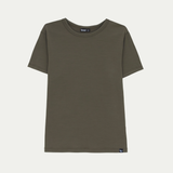 Women’s Finley Merino Cropped T-Shirt - Bluey Merino Tasmania