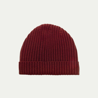 NEW Fisherman Merino Beanie - Burgundy - Bluey Merino Tasmania