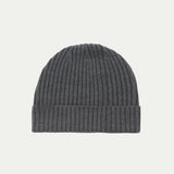 NEW Fisherman Merino Beanie - Grey - Bluey Merino Tasmania