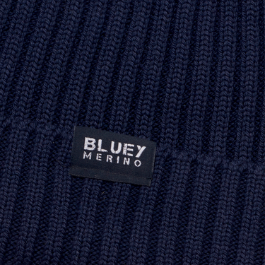 Fisherman Merino Beanie - Bluey Merino Tasmania