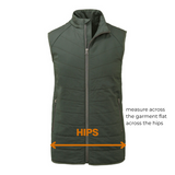 Men’s Merino Gilet Vest - Final Sale - Bluey Merino Tasmania