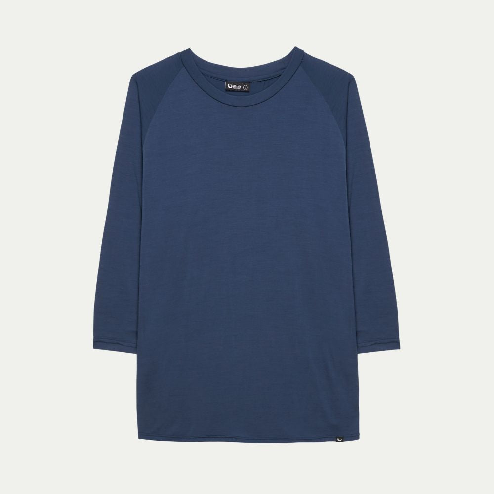 Merino bike jersey in blue and maroon © Bluey Merino Tasmania