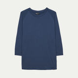 Raglan Merino 3/4 sleeve t-shirt for men © Bluey Merino Tasmania