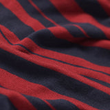 Tasmanian Merino Weekender Scarf – Burgundy + Navy - Bluey Merino Tasmania