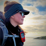 Unisex Merino + Tencel, neck warmer - Bluey Merino Tasmania - photography © Julia Patten