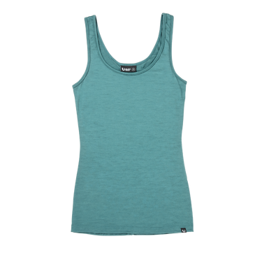 NEW Women’s Merino 170 Travel Tank - Oyster Bay - Bluey Merino Tasmania