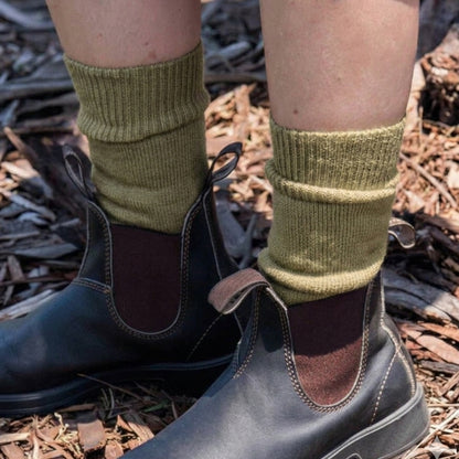Station Crew (Stockman) Wool Socks