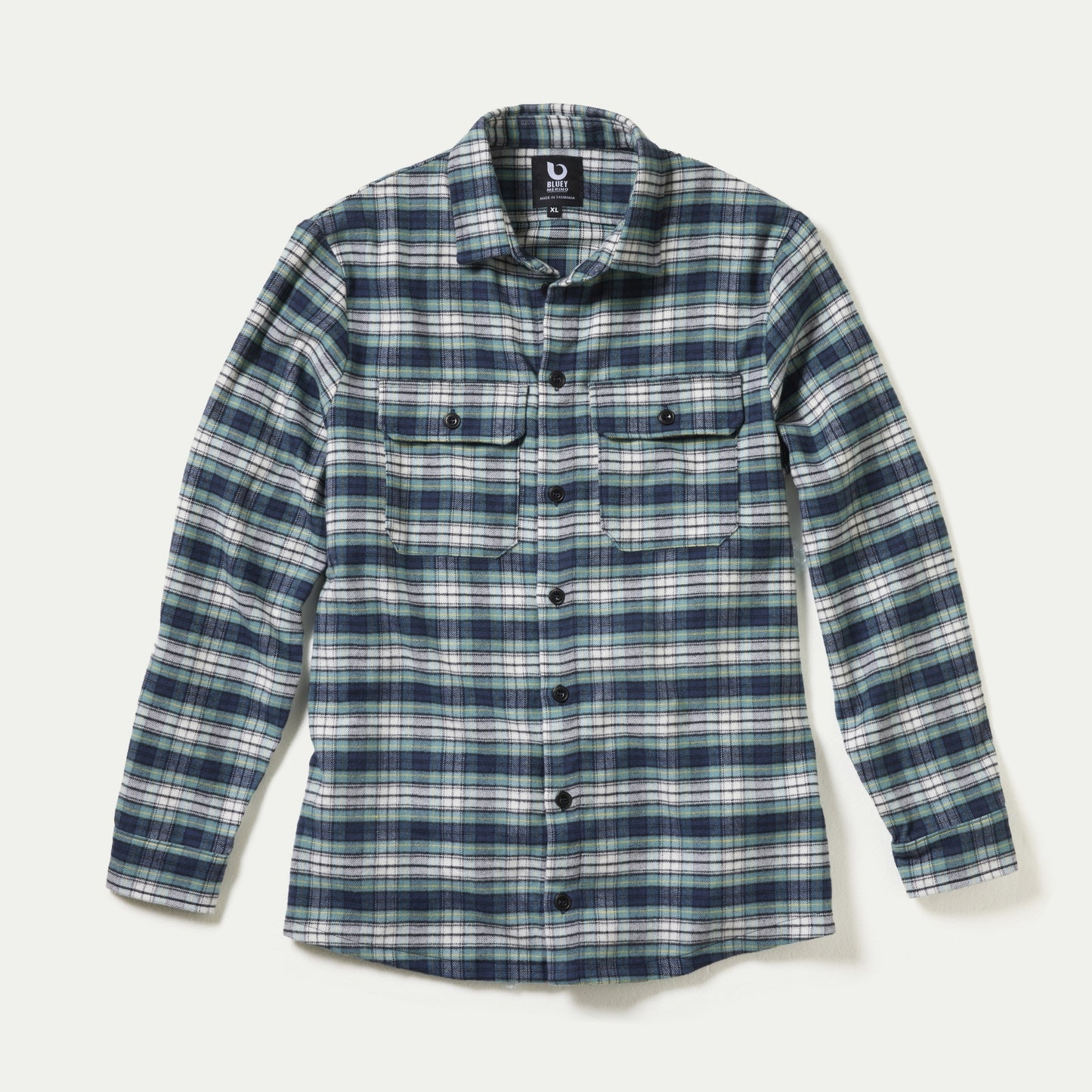 The Tiers Flanno – Men's Merino & Cotton Shirt