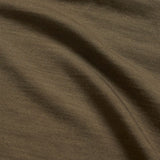 Close-up of Pale Khaki - West Coast Merino fabric texture ultrafine knit. © Bluey Merino Tasmania