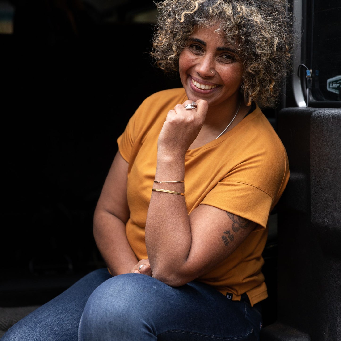 Women's Insanely Soft 14.8 Merino Cropped T-Shirt - Bluey Merino Tasmania