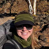 Unisex Merino + Tencel, neck warmer - Bluey Merino Tasmania - photography © Julia Patten