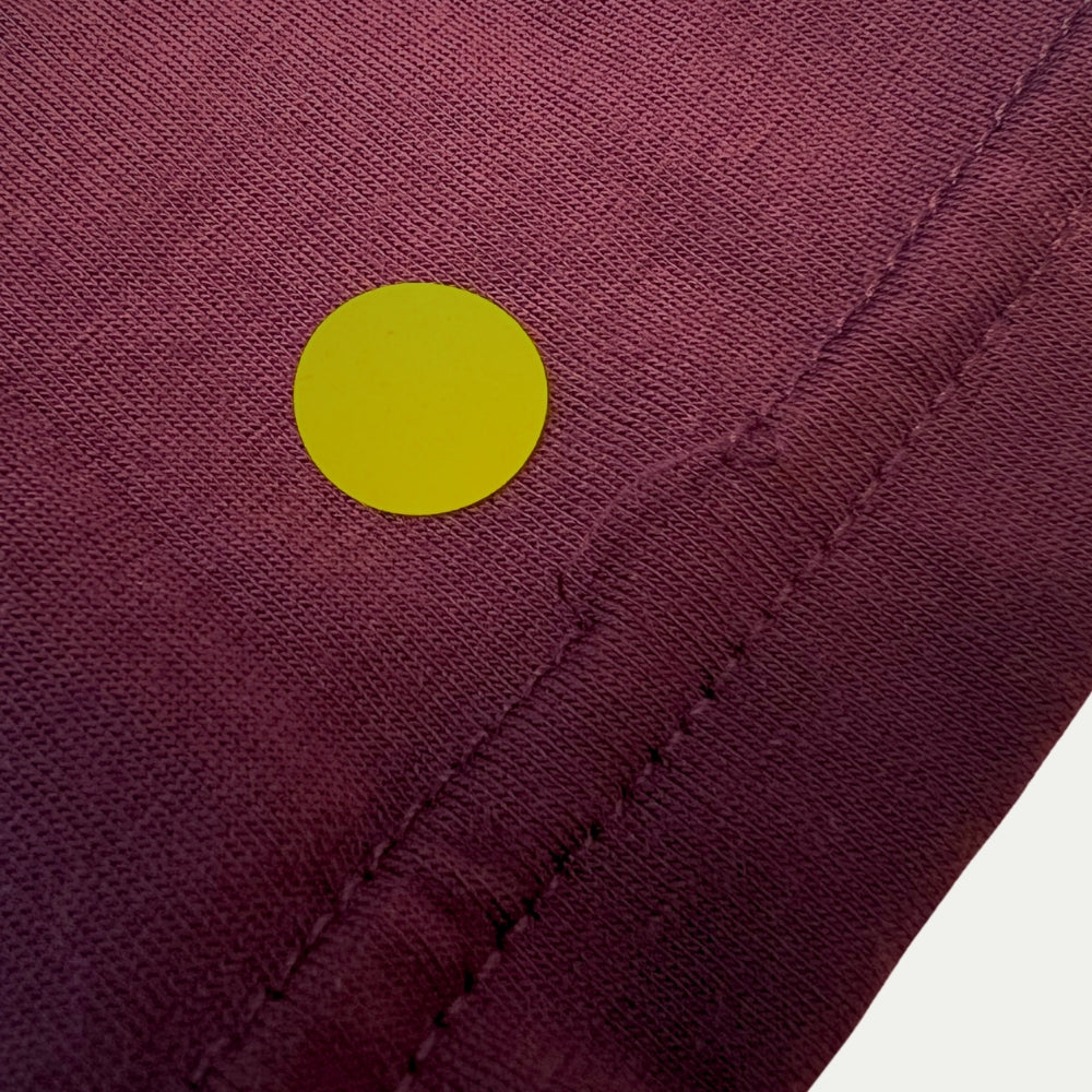 Men's Raglan Superfine Merino Long Sleeve Top - Maroon - Final Sale